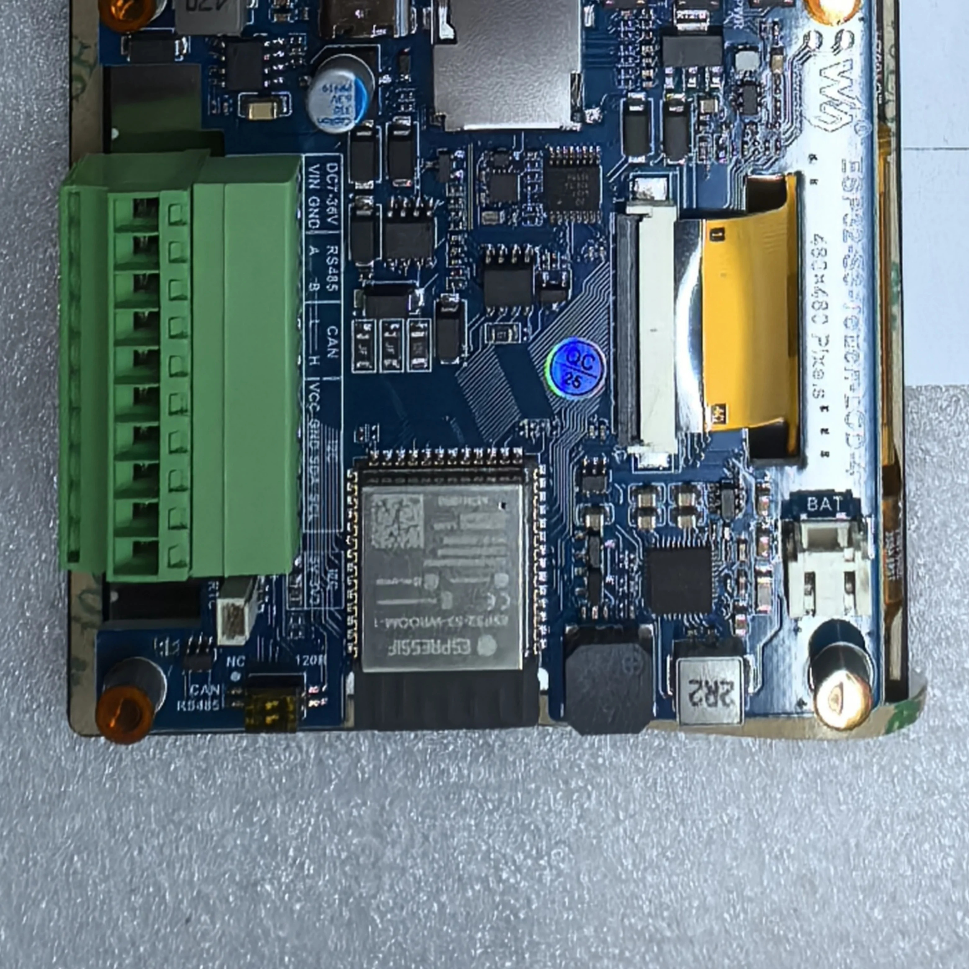 ESP32 S3 LCD 디스플레이 화면