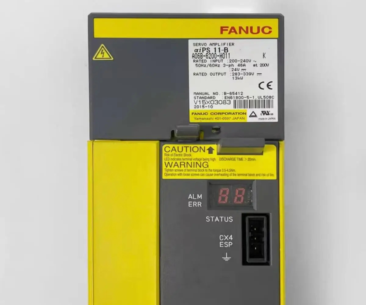 새 A06B-6200-H011 Fanuc 드라이브 12 개월