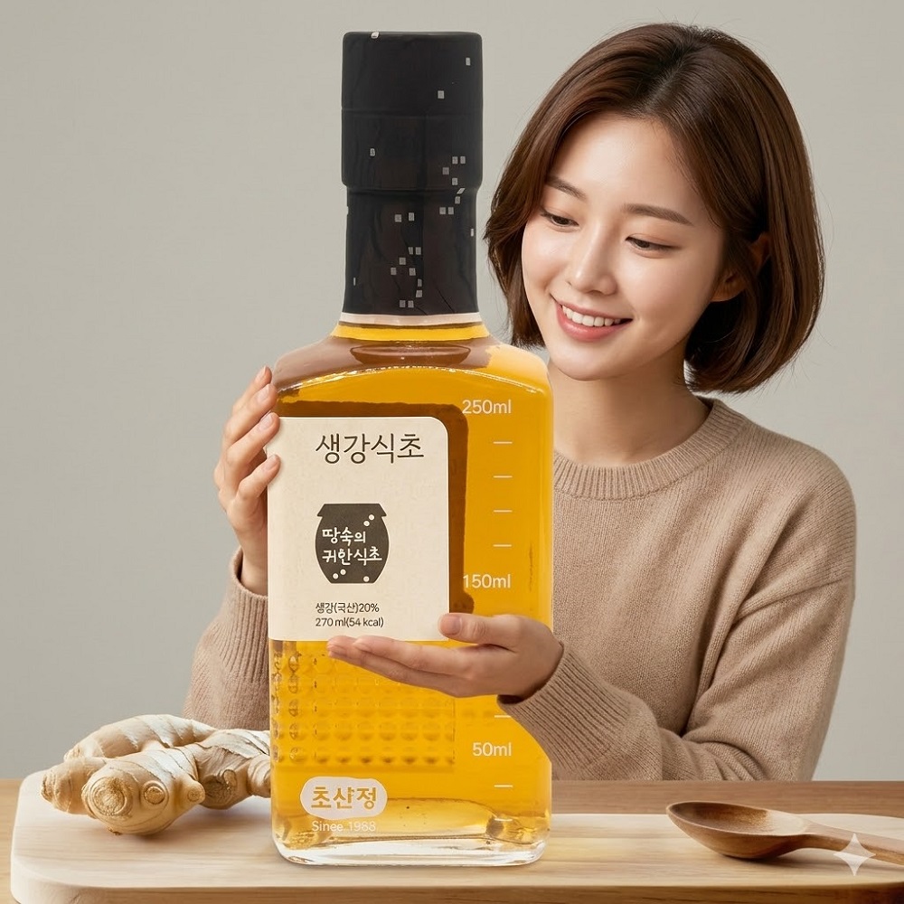 생강식초 생강 식초 270ml 1병 - 상품 이미지