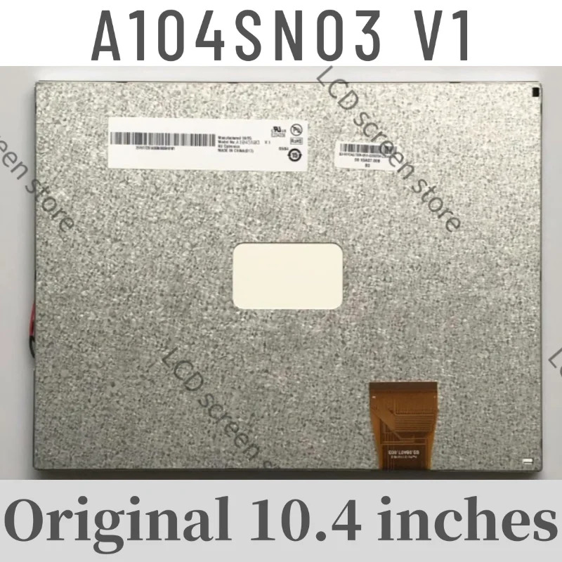 오리지널 10.4인치 A104SN03 V1 LCD 화면 리퍼