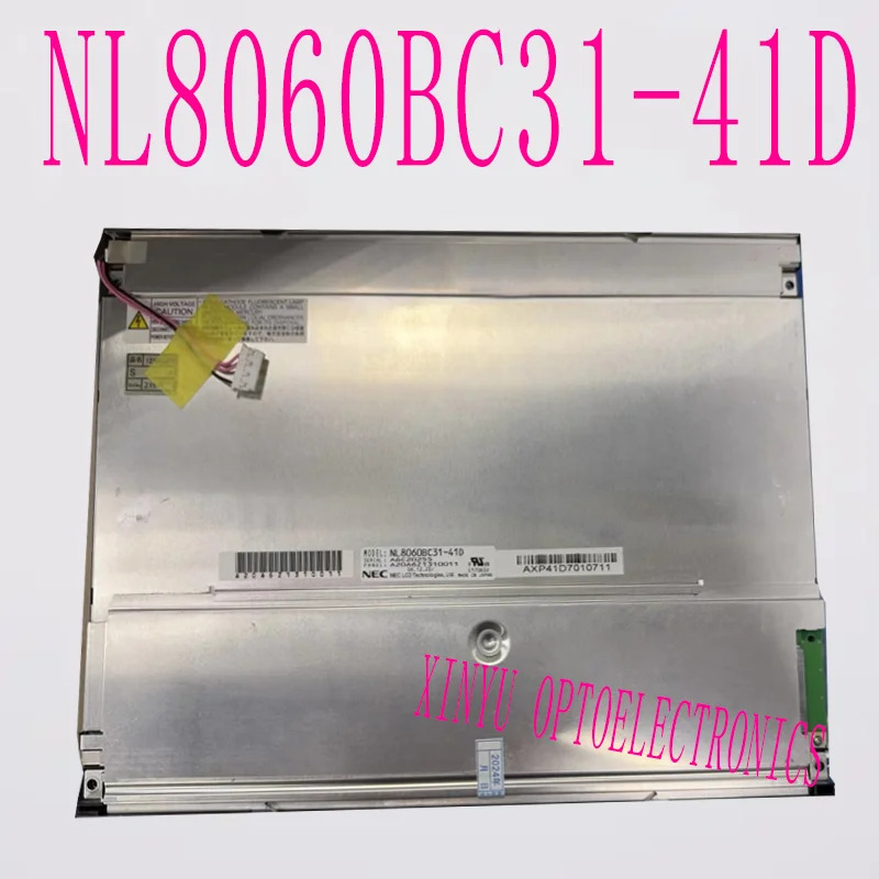 NECNL8060BC31-41D LCD 패널 화면 디스플레이 산업A 등급 12.1 인치
