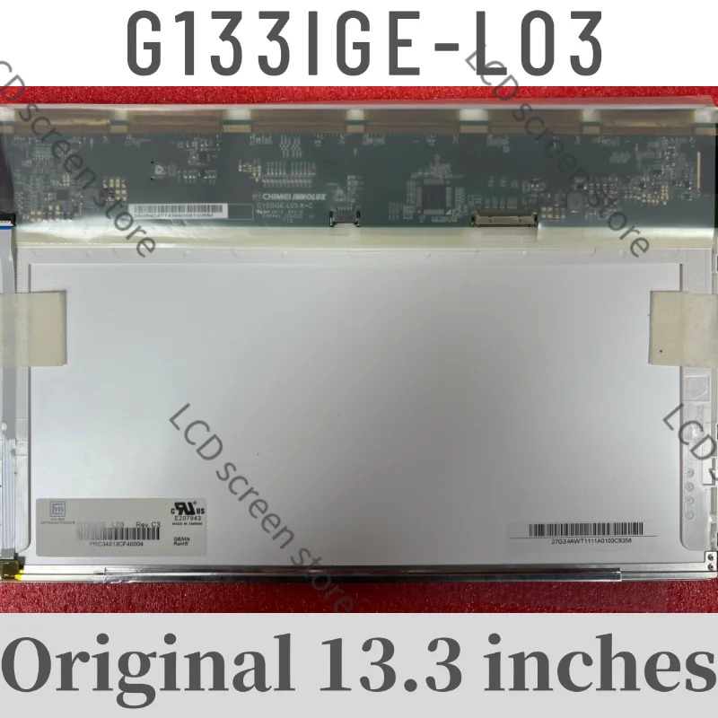 13.3인치 G133IGE-L03 디스플레이 1280800 해상도