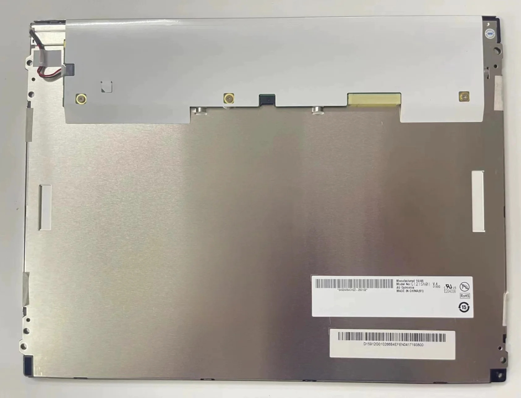 오리지널 12.1 인치 LCD 디스플레이 G121SN01 V.4