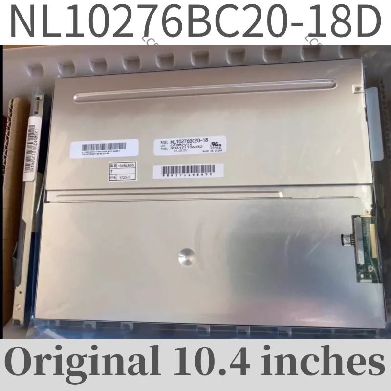 오리지널 10.4인치 NL10276BC20-18D 산업디스플레이