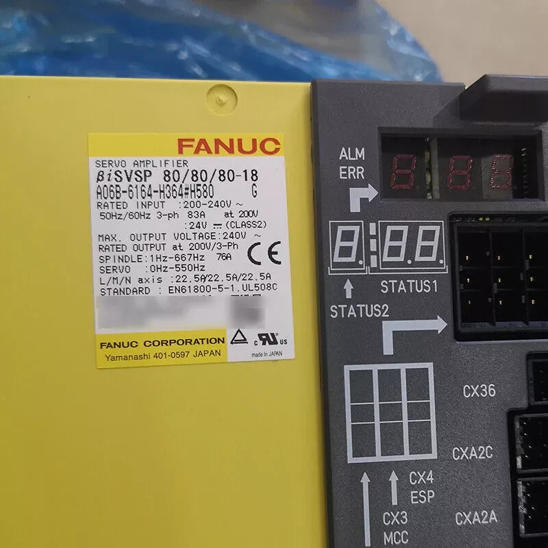 새 A06B-6164-H364 Fanuc 드라이브 12 개월