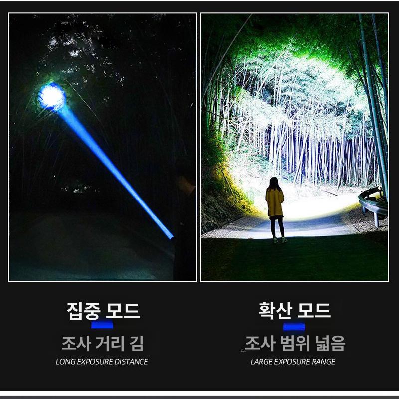 LED 충전식 초강력 초장시간 야외 조명 최상위 초장기 대기+초장기 대용량 9988AH - 상세 이미지 4