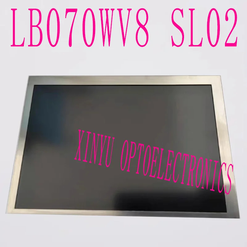 오리지널 산업A 등급 LCD 스크린 LB070WV8 SL 02 SL02 7 인치