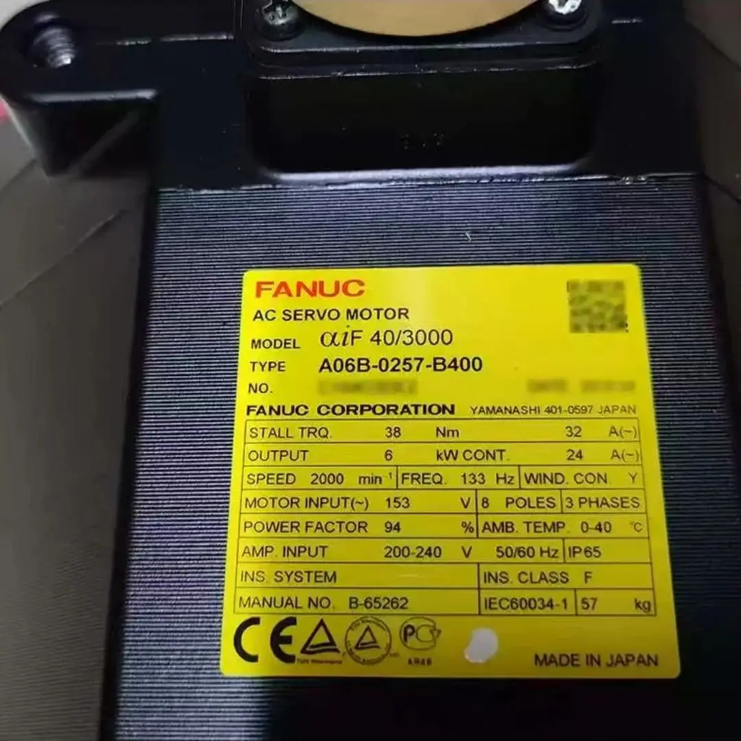 A06B-0257-B400 Fanuc 모터 신