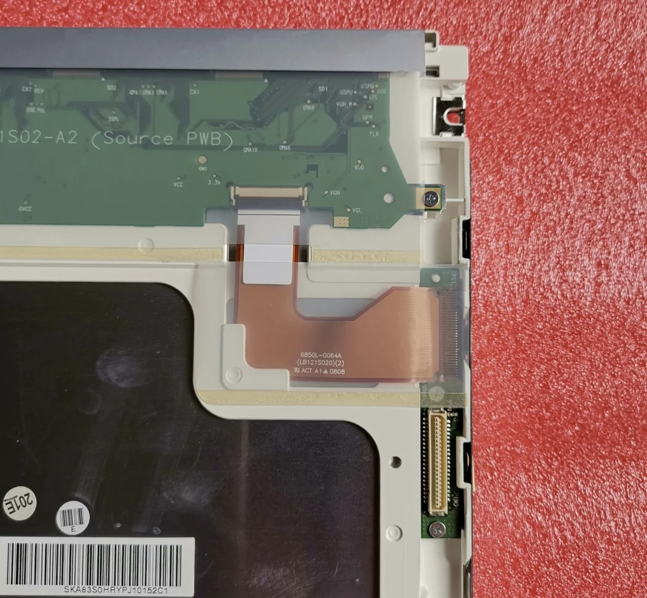 LCD 모니터 LB121S02A2 12.1 인치
