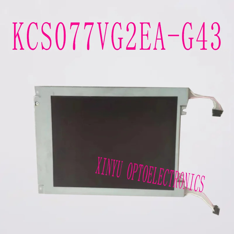 오리지널 KCS077VG2EA-G43 산업LCD 화면 KCS077VGA 2EA-A43 7.7 인치