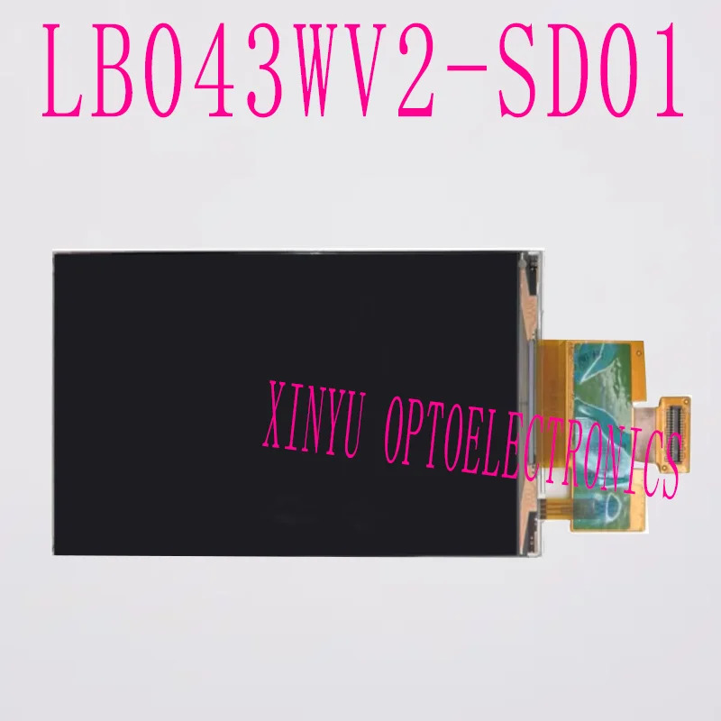 LG 모니터검사리퍼되는 LB043WV2-SD01 LCD 디스플레이 패널 4.3 인치