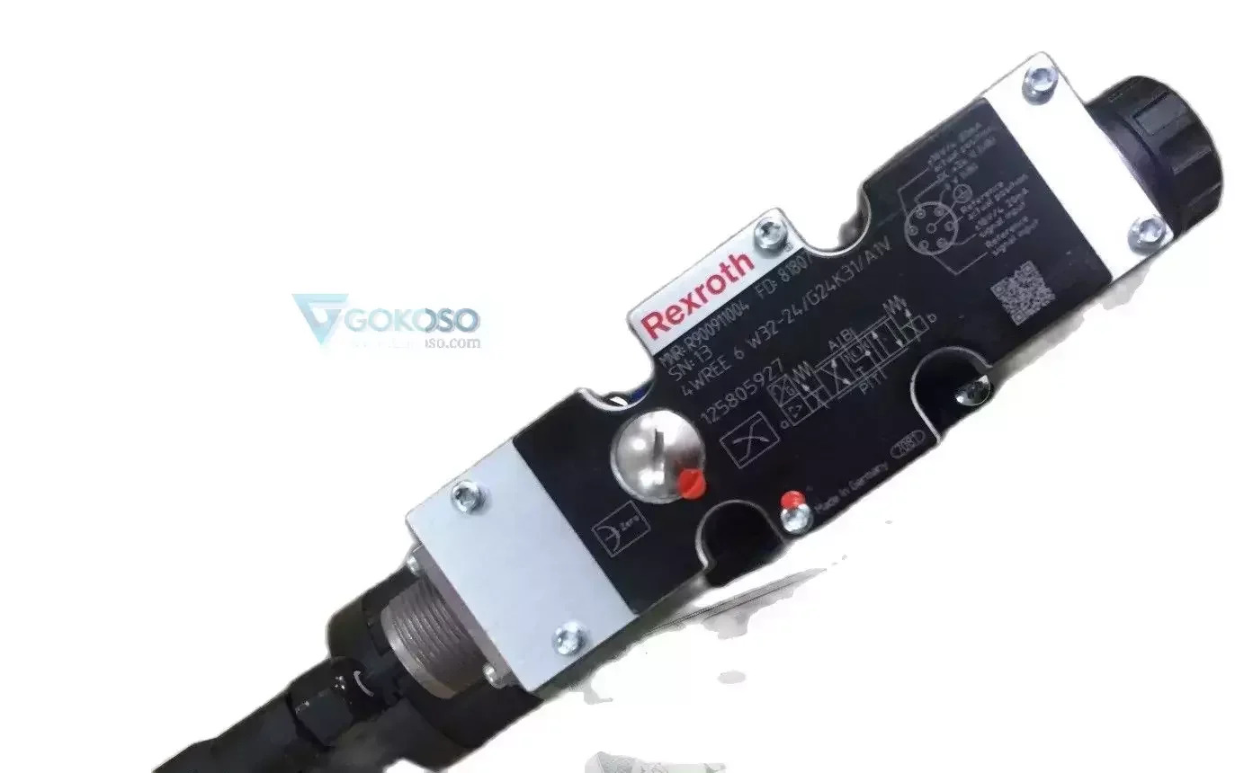 REXROTH 비례 방향 제어 밸브 4WREE6W32-22/G24K31/A1V  R 900911004 4WREE 6 W32-2X/G24K31/A1V