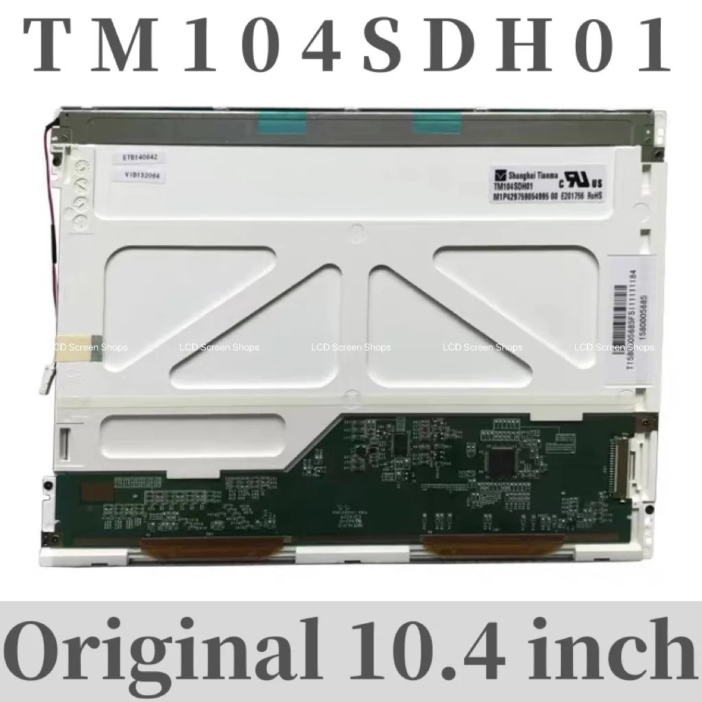 원본 10.4 인치 TM104SDH01/TS104SAALC01-00 BA1O4S01-200/100 LCD 화면