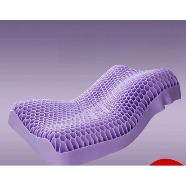 프리미엄 목편한 여름 통풍 벌집구조 TPE베개 숙면 성인용 빨아쓰는베개 높이 8 10cm A 성인 학생용 평평한 베개 7.5cm - 상품 이미지