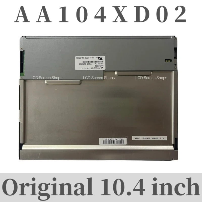 오리지널 LCD 스크린 AA104XD02 01 AA104VH01 02 10.4 인치 신