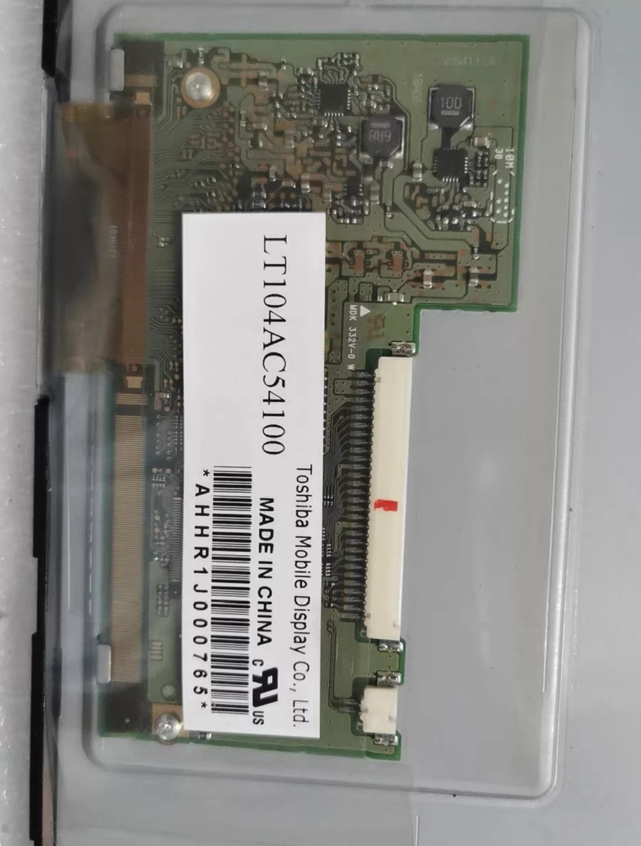 LCD 디스플레이 패널 오리지널 10.4 인치 LT104AC54100 신