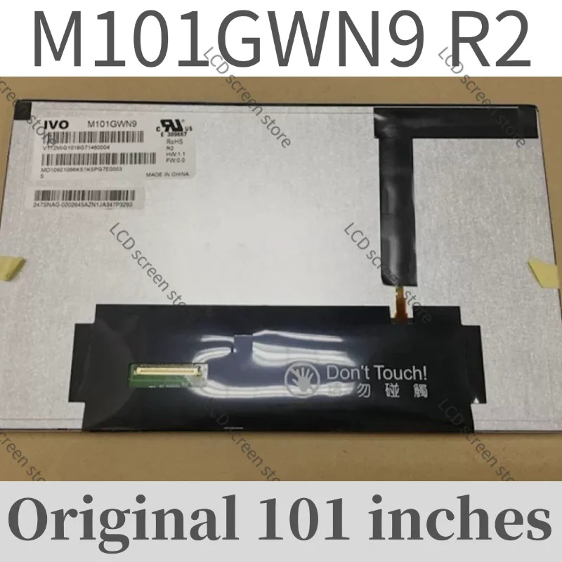 오리지널 10.1인치 M101GWN9 R2 산업LCD 디스플레이