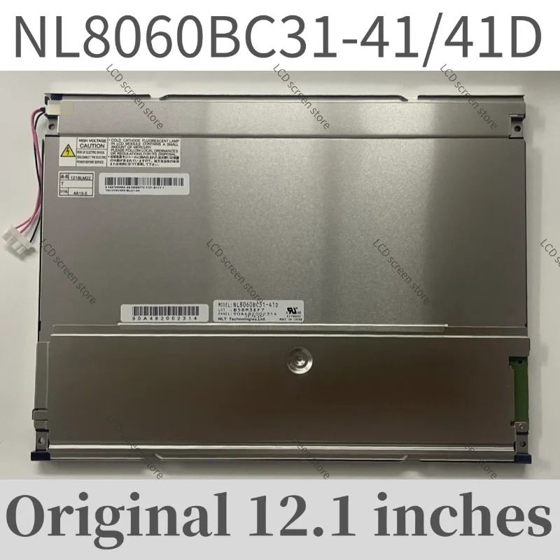 NL8060BC31-41D LCD 패널 12.1 인치 신