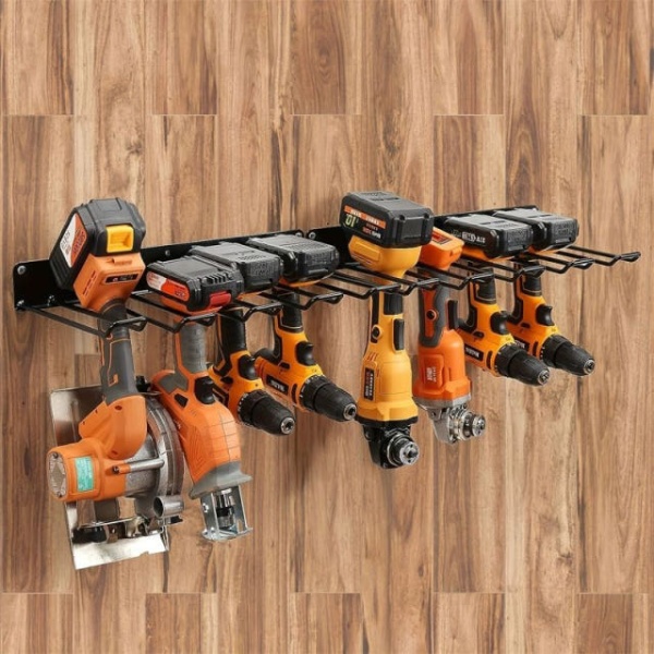튼튼한 드릴 랙 비트홀더 소켓 단층 걸이 브래킷 드라이버 임팩 밧데리 고리 1단 40x20cm 단층 드릴 랙 1단 40x20cm - 상세 이미지 3