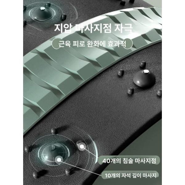 최적화된 허리 통증 완화 스트레칭기 스트레처 요통 관리용 전신 퍼플 NBR마사지스트립 A 퍼플 NBR마사지스트립 A - 상세 이미지 4