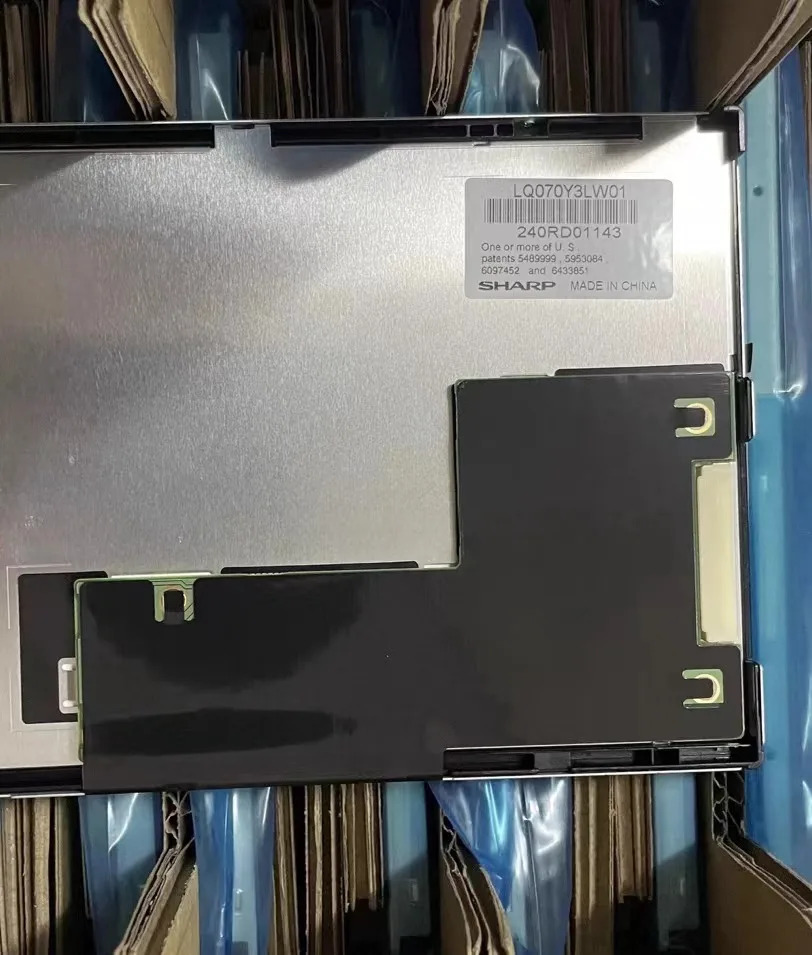 오리지널 7인치 LQ070Y3LW01 LCD 화면