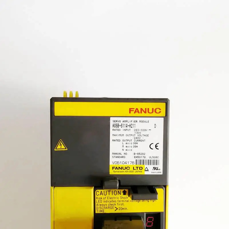 새 A06B-6114-H211 Fanuc 드라이브 12 개월