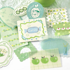 반투명소재 다이어리꾸미기 소재지 프루티 라이프 실사용 후기 | 효과 있을까? - 상품 이미지 1