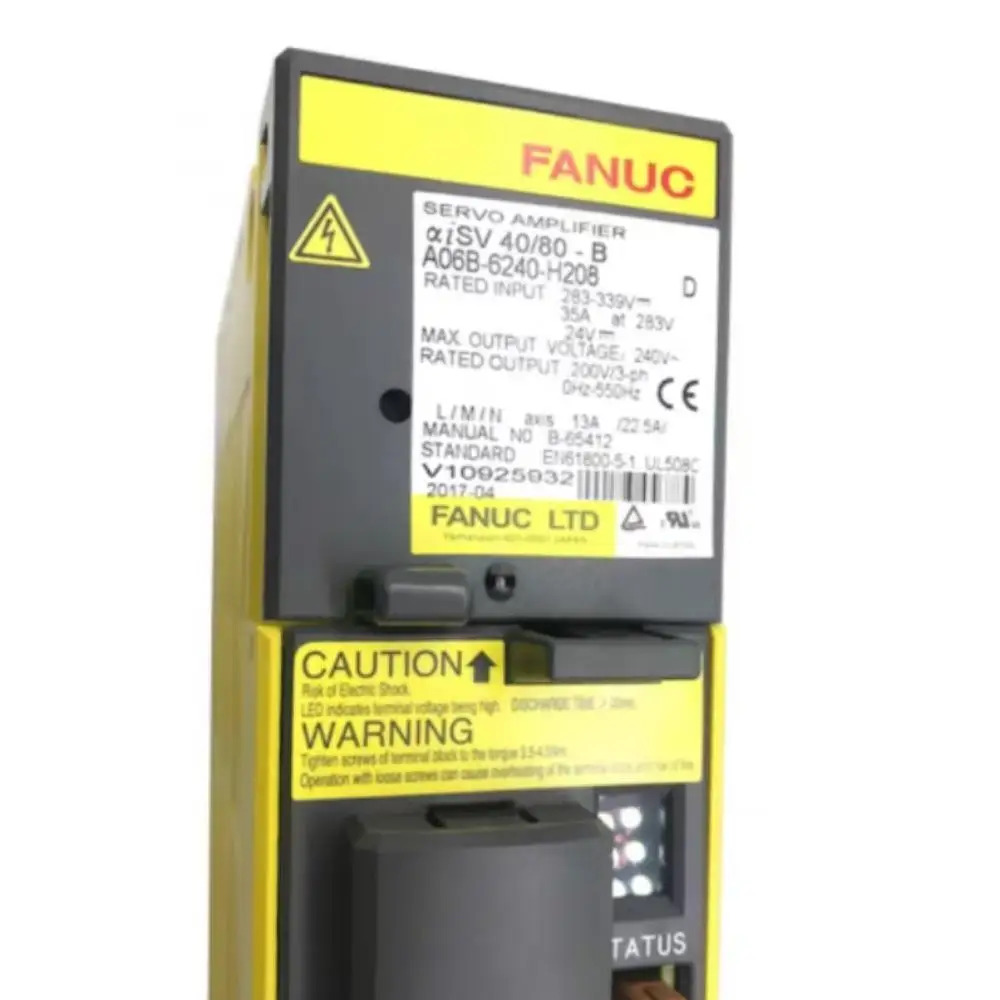 새 A06B-6240-H208 Fanuc 드라이브 12 개월