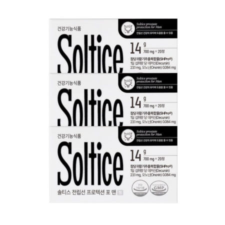 솔티스 전립선 프로텍션 포 맨 700mg x 20정, 3박스