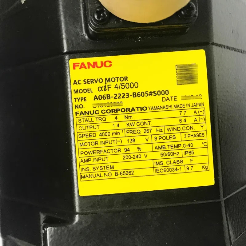 A06B-0223-B605 Fanuc 모터 신