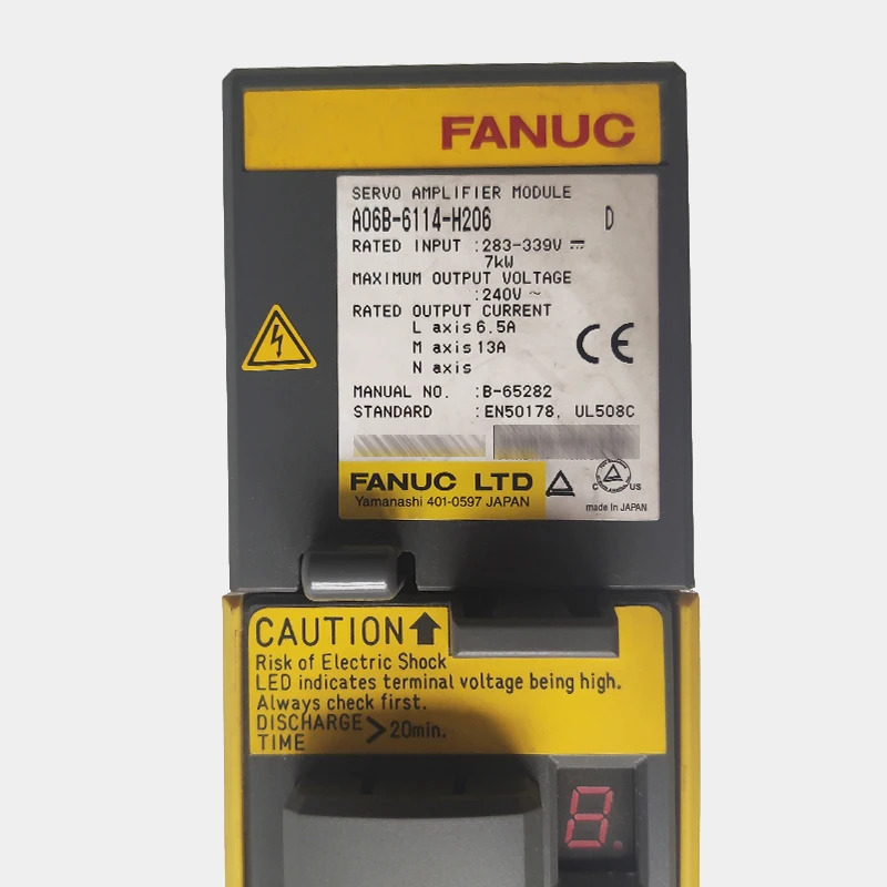 새 A06B-6114-H206 Fanuc 드라이브 12 개월