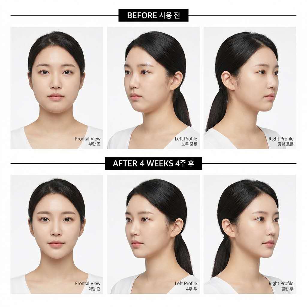V라인 얼굴 마사지기 턱선기구 리프팅 EMS브이라인밴드 이중턱 홈케어 뷰티디바이스 - 상세 이미지 3