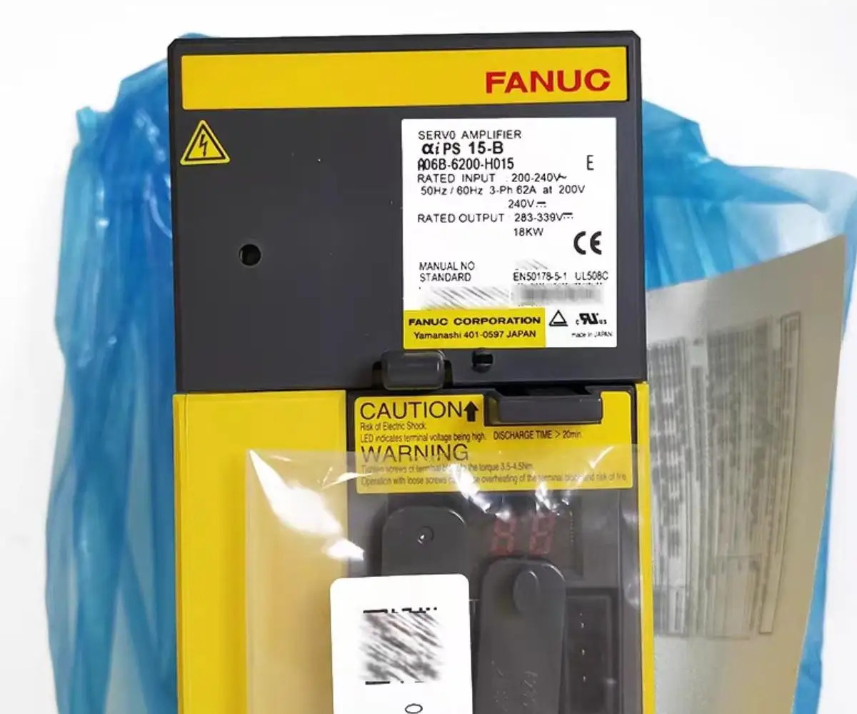 새 A06B-6200-H015 Fanuc 드라이브 12 개월