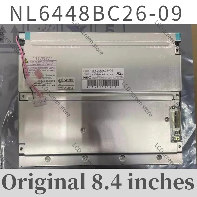 오리지널 8.4인치 NL6448BC26-09 LCD 화면