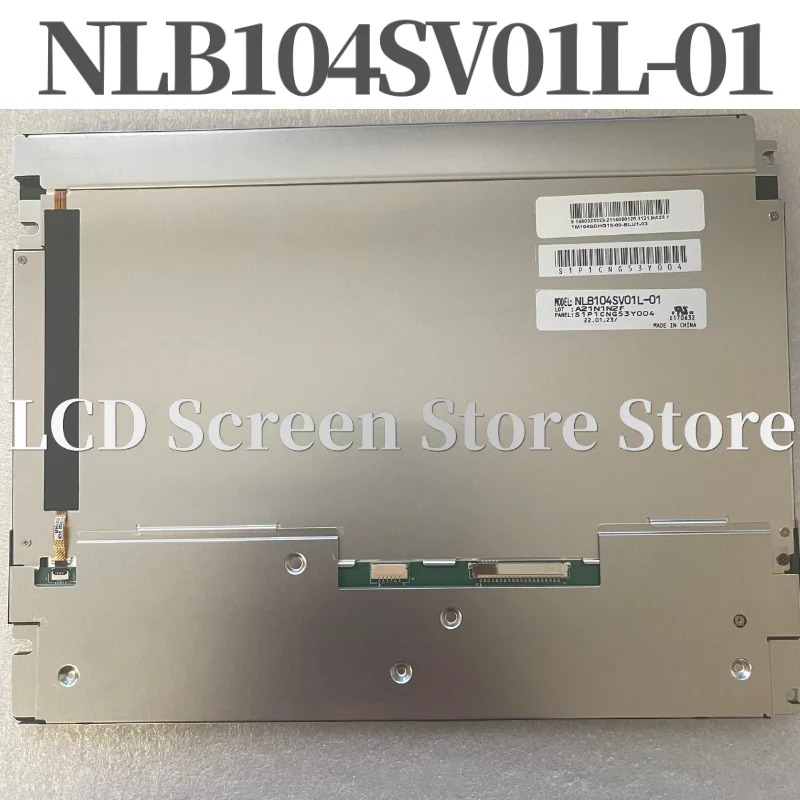 NLB104SV01L-01 오리지널 산업LCD 디스플레이 10.4 인치