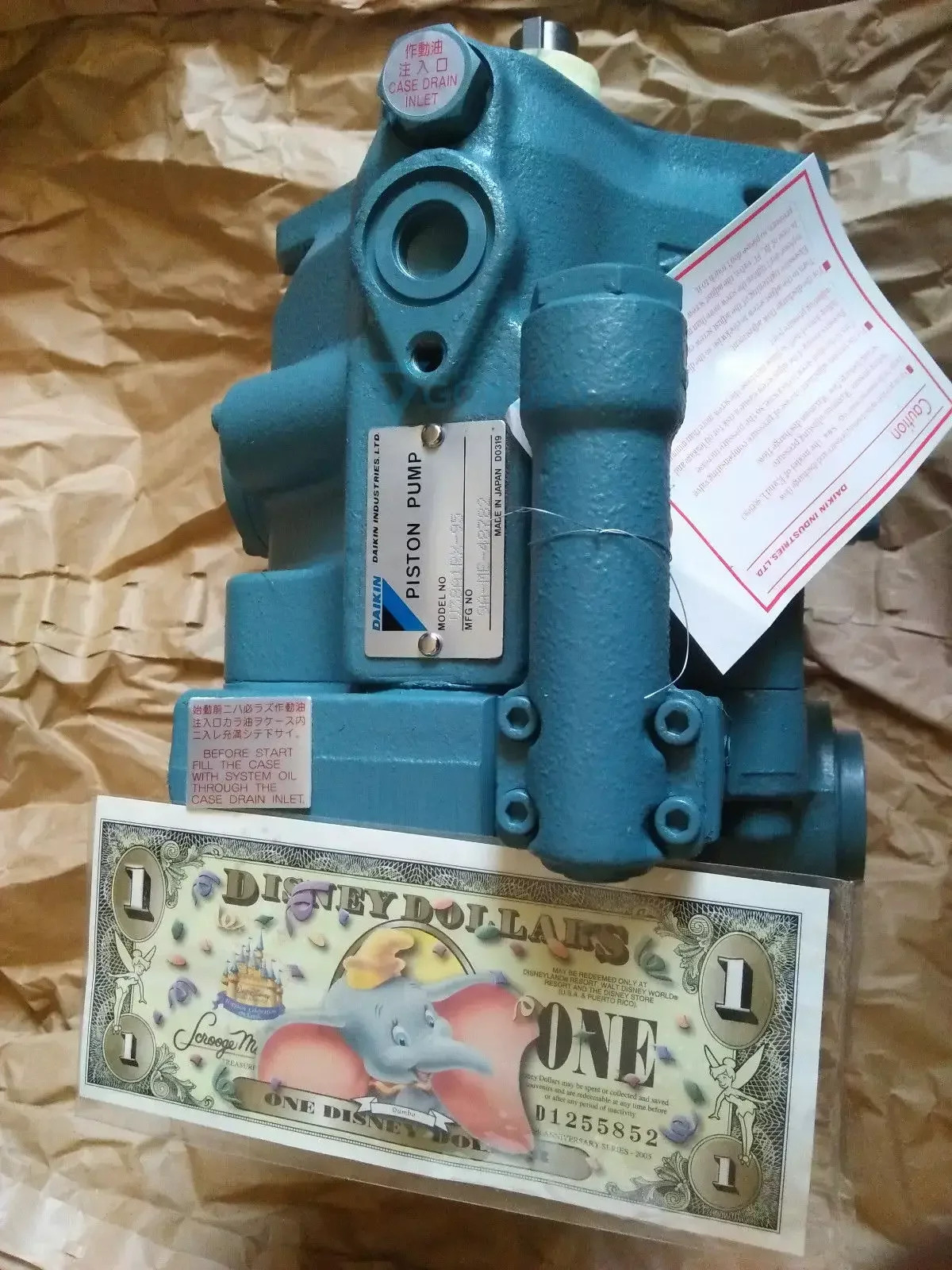 다이킨 V38A1RX-95 펌프