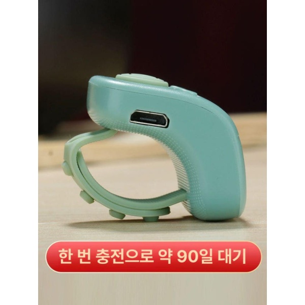 스마트 휴대용 반지 카운터기 손가락계수기 무소음 화폐계수기 그린 L급 그린 L급 - 상세 이미지 3