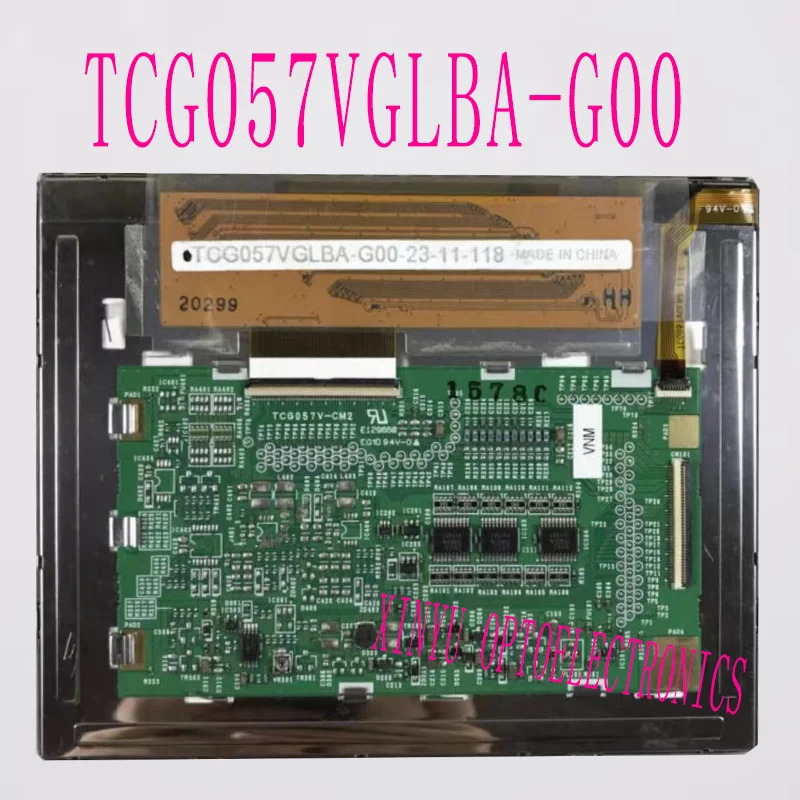 A LCD 패널 5.7 인치 TCG057VGLBA-G00 산업스크린 디스플레이 VGA 리퍼 보드 터치 스크린
