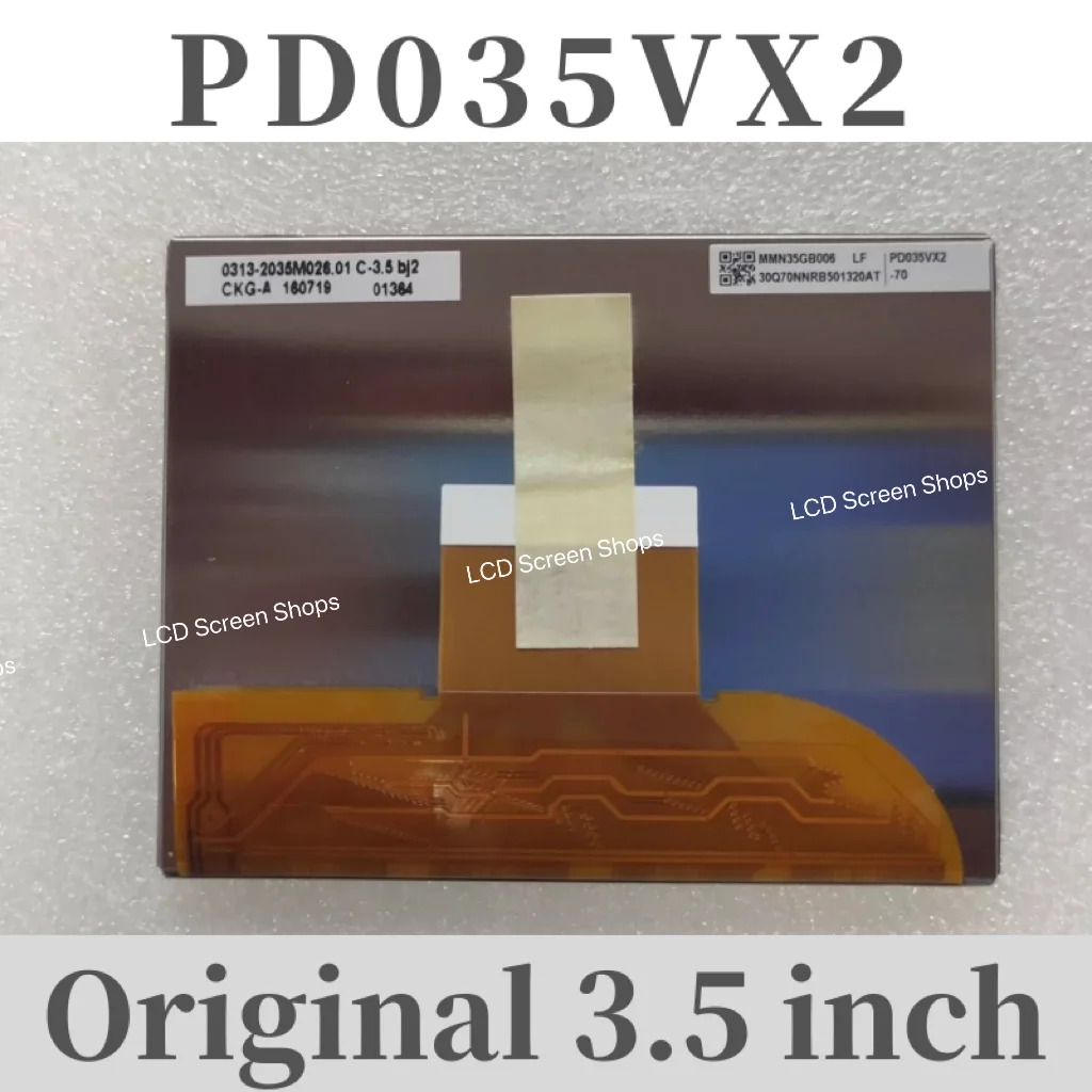 오리지널 LCD 디스플레이 PD035VX2 PD035VX1 3.5 인치 신