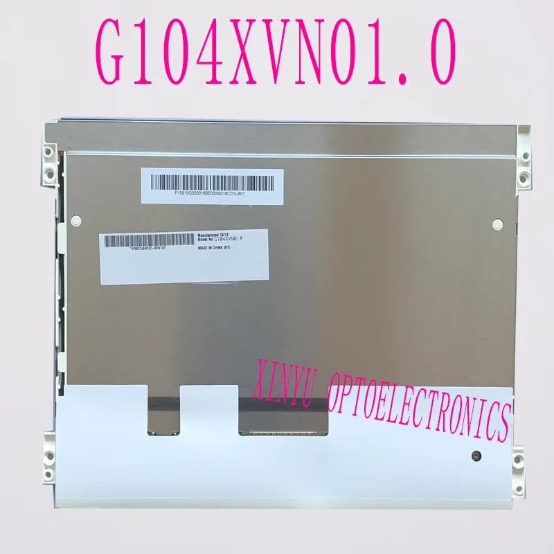 AUO 오리지널 10.4 인치 A 등급 LCD 패널 G104XVN01.0 산업스크린 디스플레이 VGA 리퍼 보드 터치 스크린