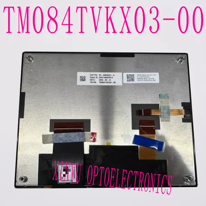 Tianma TM084TVKX03-00 TM084TVKX02-00-BLU1-03 LCD 디스플레이 화면 8.4 인치