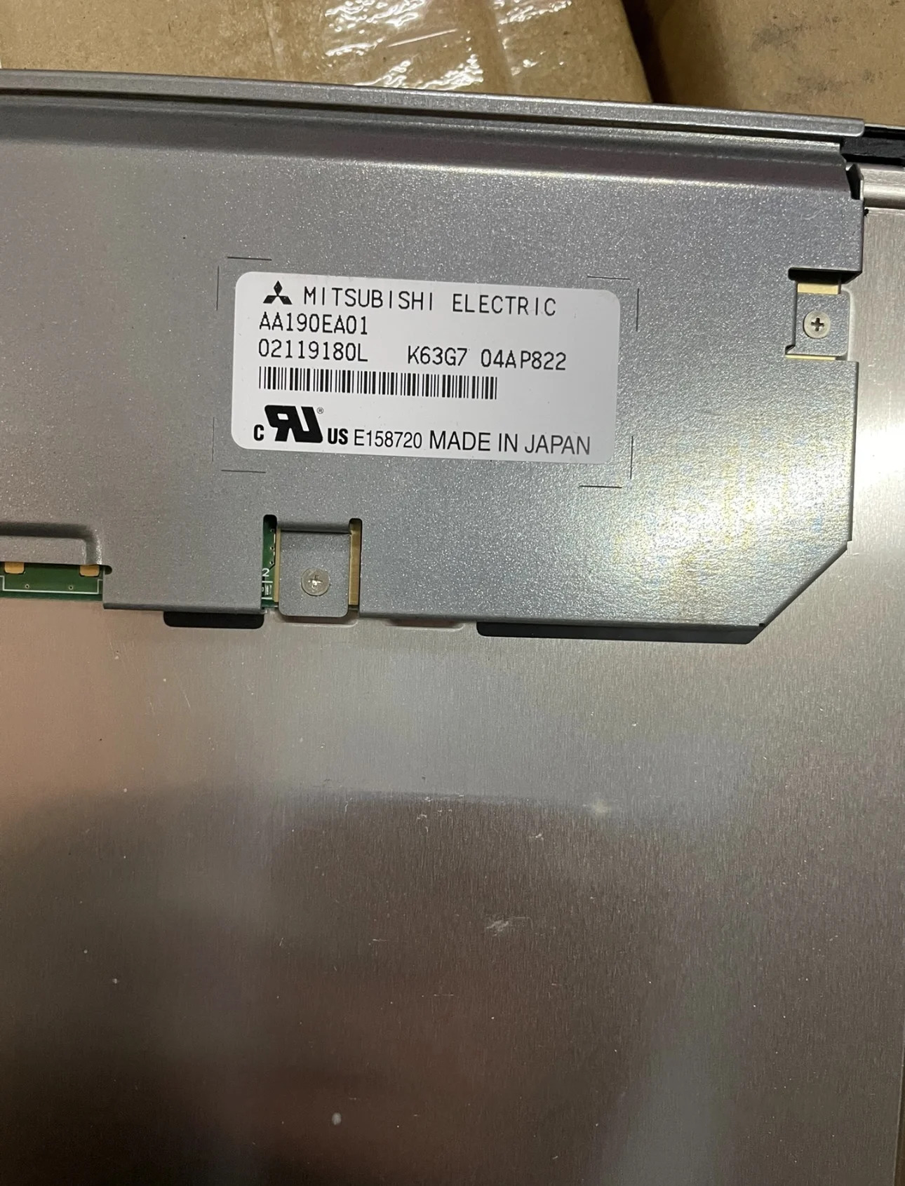 오리지널 19인치 AA190EA01 산업디스플레이 LCD 화면