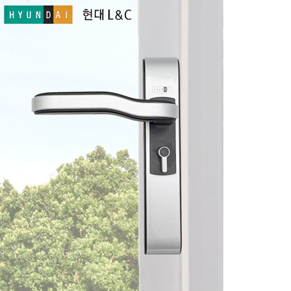 현대엘앤씨 터닝도어손잡이 H-151 한화 터닝도어핸들 다용도실 세탁실 베란다 주방 발코니