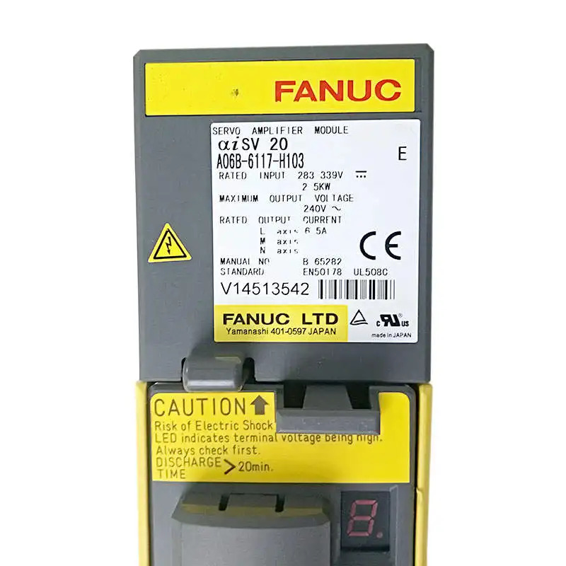 새 A06B-6117-H103 Fanuc 드라이브 12 개월