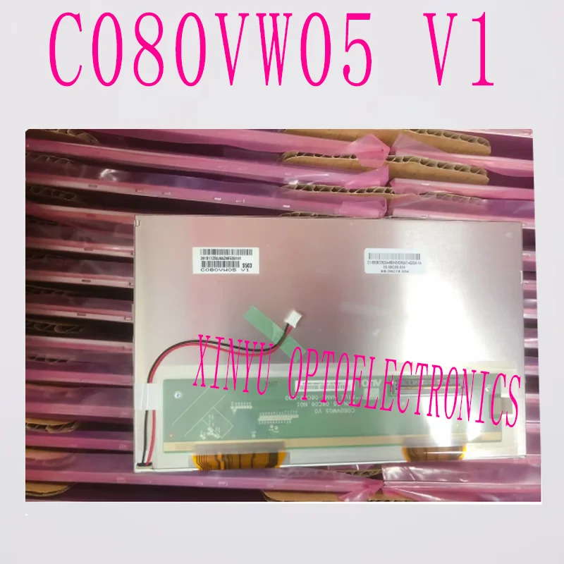 AUOTFT LCD 디스플레이 스크린 자동차 패널 8 인치 C080VW05 V1 V0
