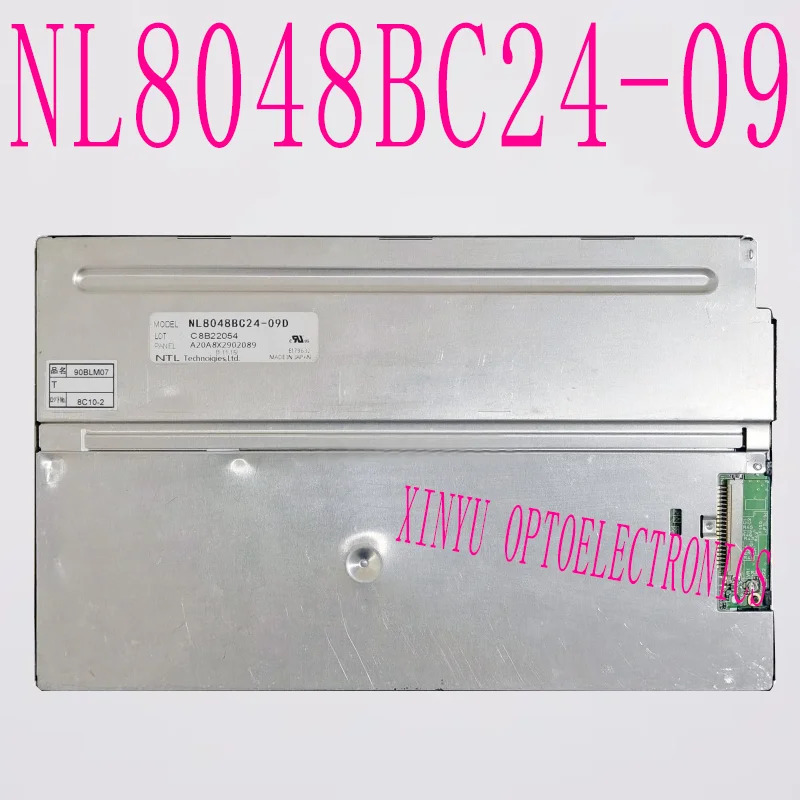 NECLCD 패널 화면 디스플레이 NL8048BC24-09D 산업 A 등급 9 인치
