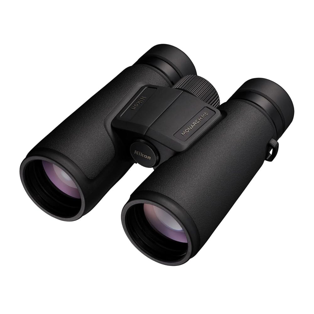 니콘 모나크 M5 10x42 쌍안경 | 방수, 안개 방지, 고무 장갑 및 ED 글래스, 롱 릴 미국 공식 모델 4 10x42 - 상품 이미지