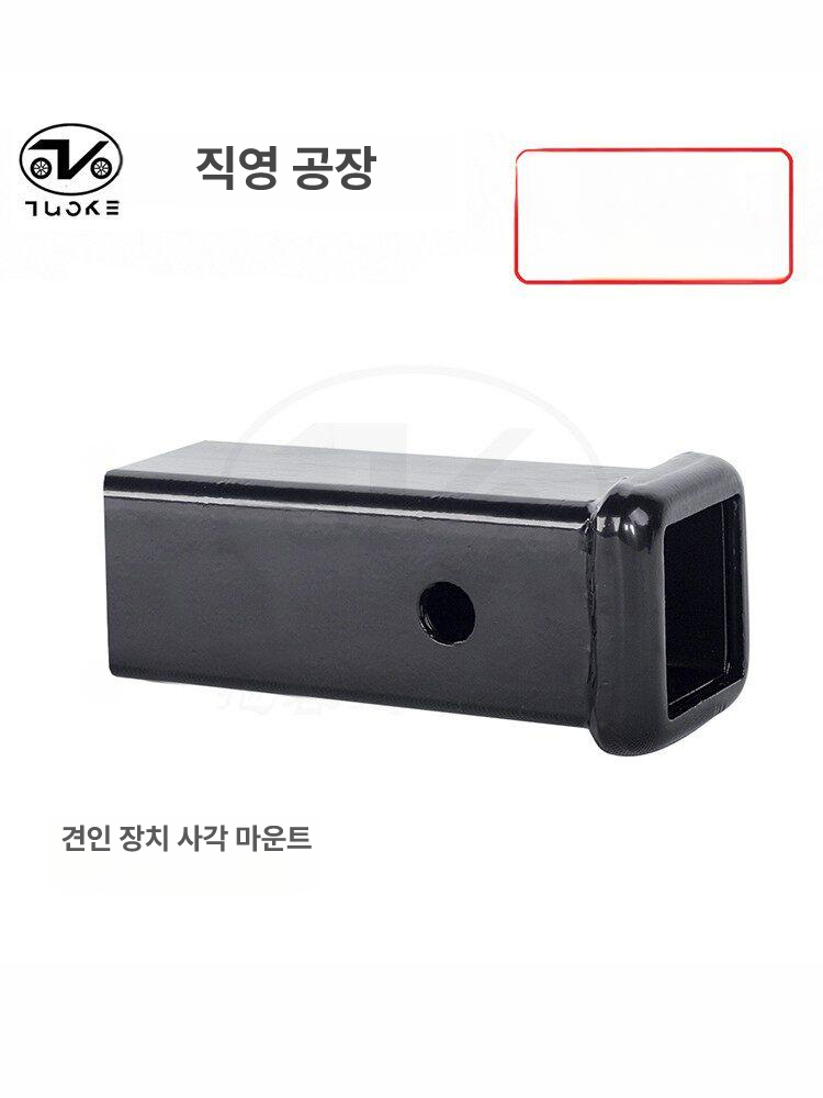 트레일러 연장봉 견인장치 거치대 봉 짧은 액세서리 캠핑 정사각형 용접 잭 - 상세 이미지 2