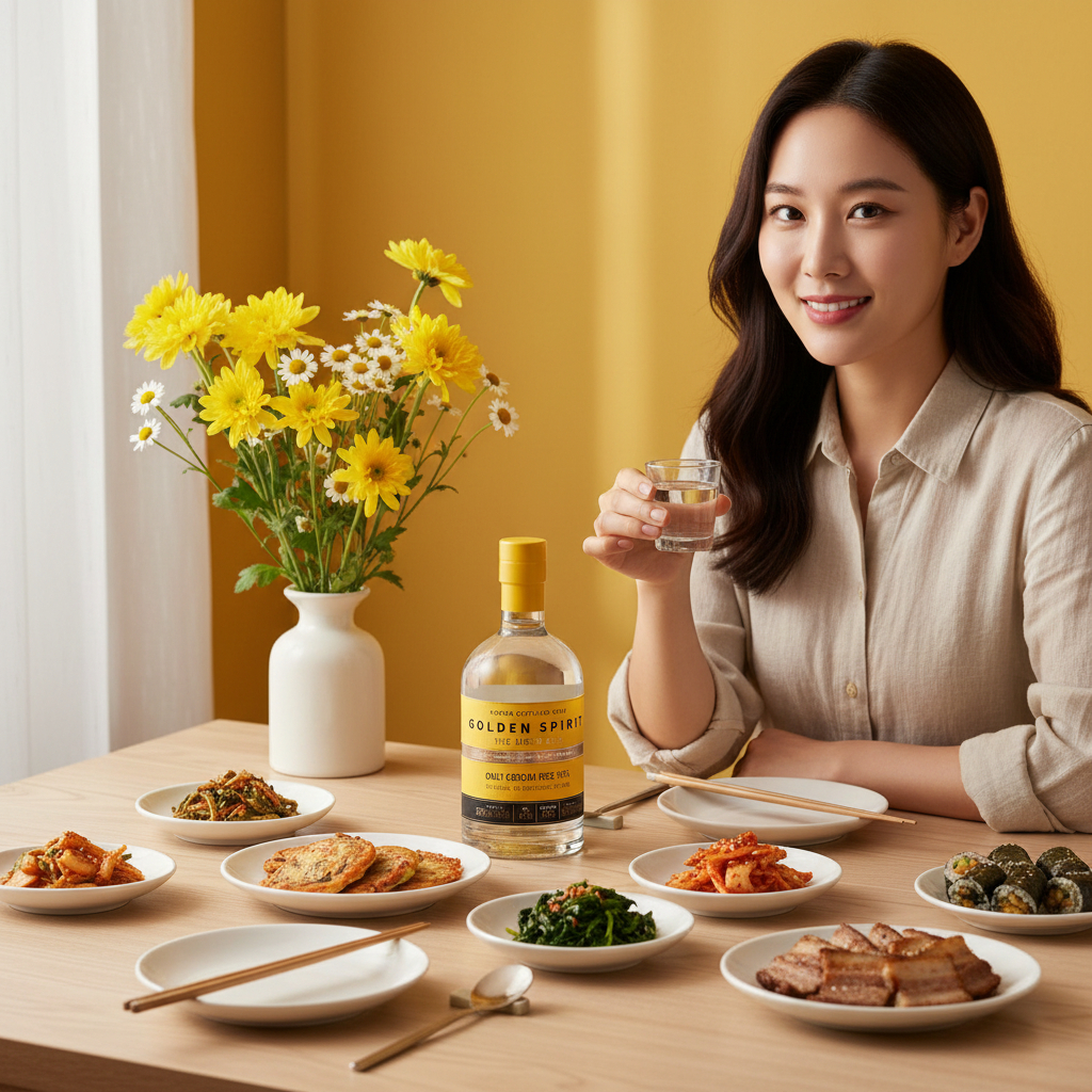 골든스피릿 더 라이트 21 지역특산주 증류식소주 노브랜드 소주 375ml 이미지 8