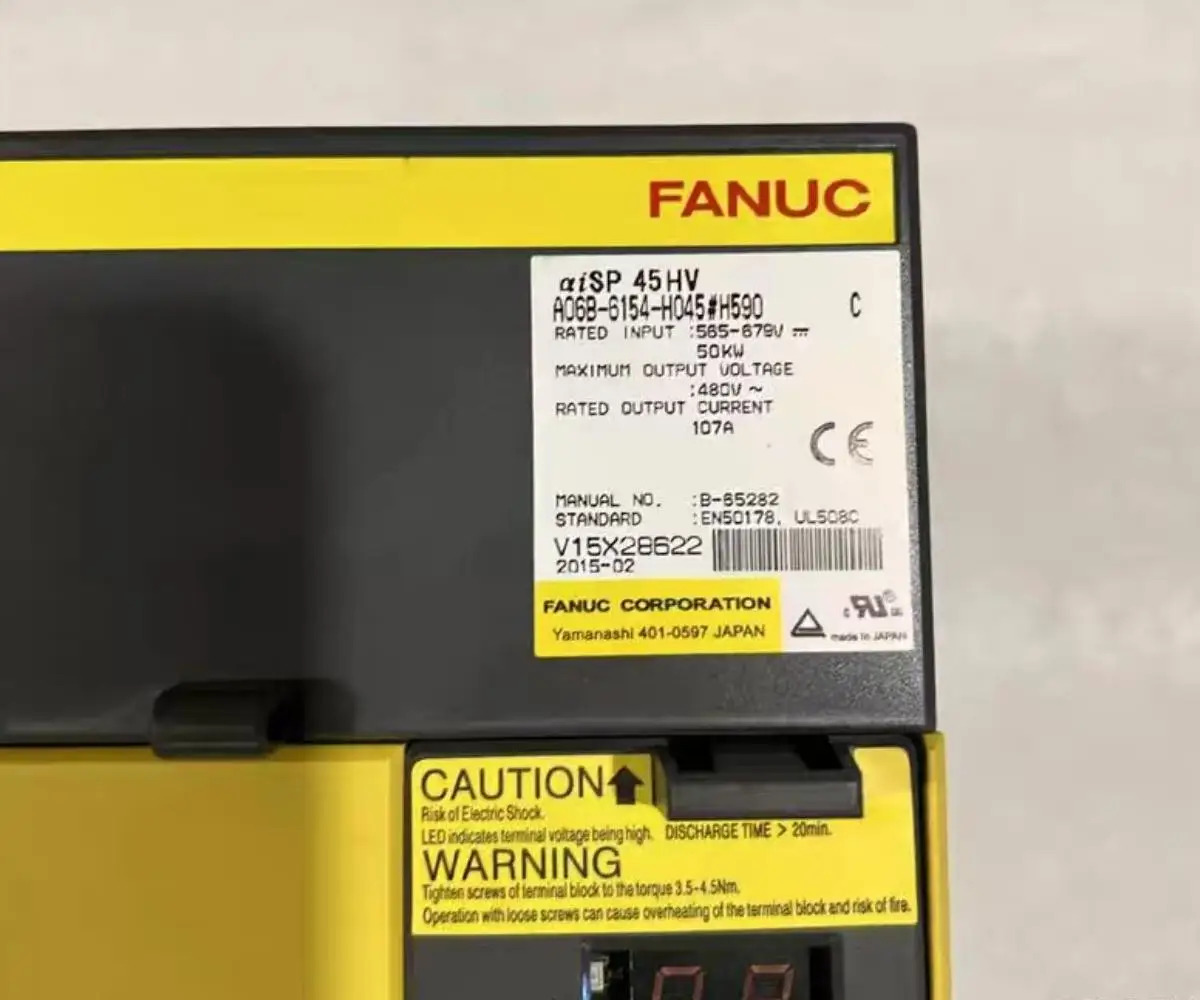 새 A06B-6154-H045 Fanuc 드라이브 12 개월